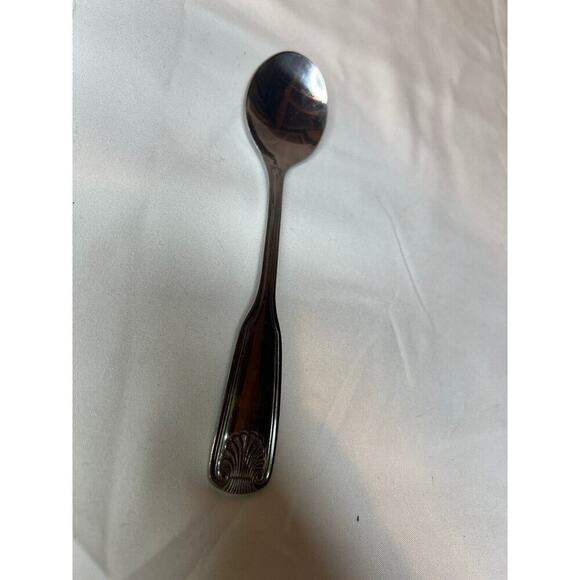 Antique Shell Stainless Stanley Roberts Replacement Spoon Flatware Silverware - Picture 3 of 6